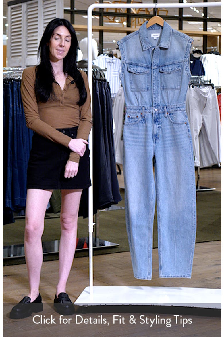 Ace Sleeveless Denim Jumpsuit video