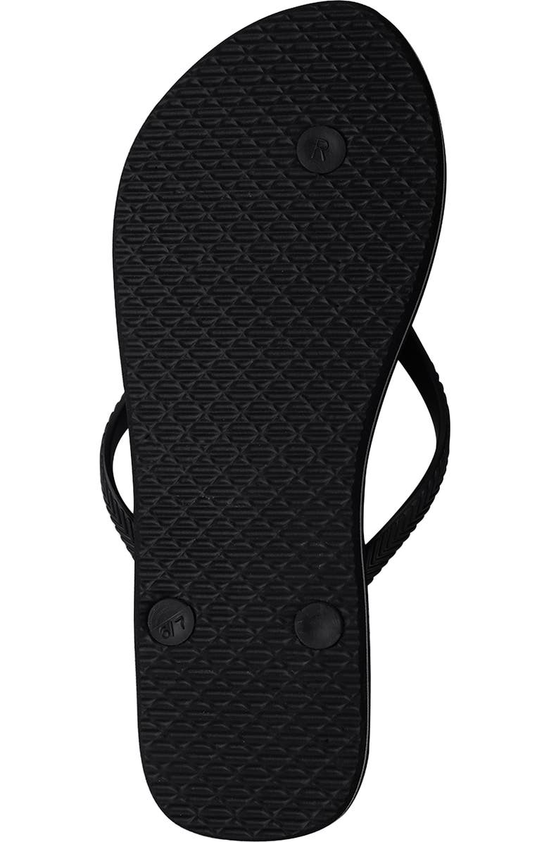 Candie's Reedley Flip Flop, Alternate, color, Black
