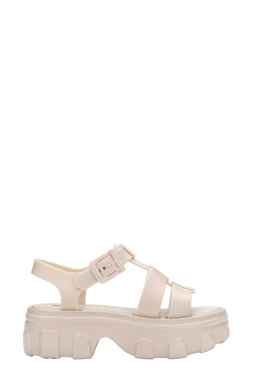 Melissa Ella Platform Sandal In Beige, Women's At Urban Outfitters In Beige