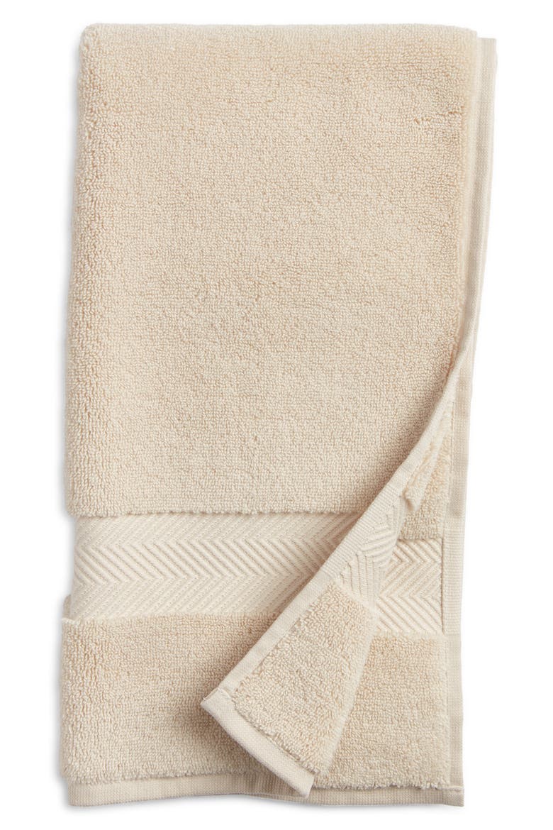 Organic Hydrocotton Hand Towel, Main, color, BEIGE OATMEAL