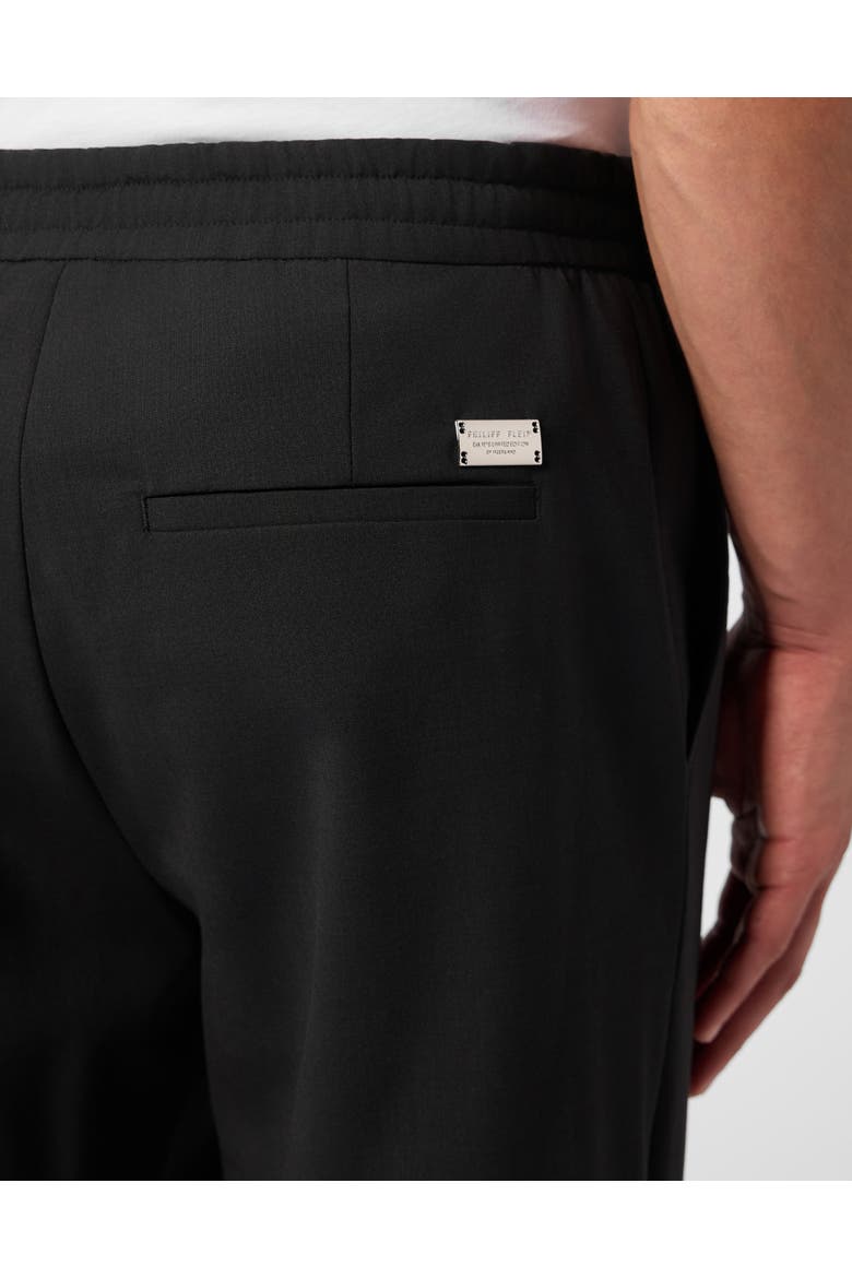 Wool Jogging Trousers Men, Alternate, color, black