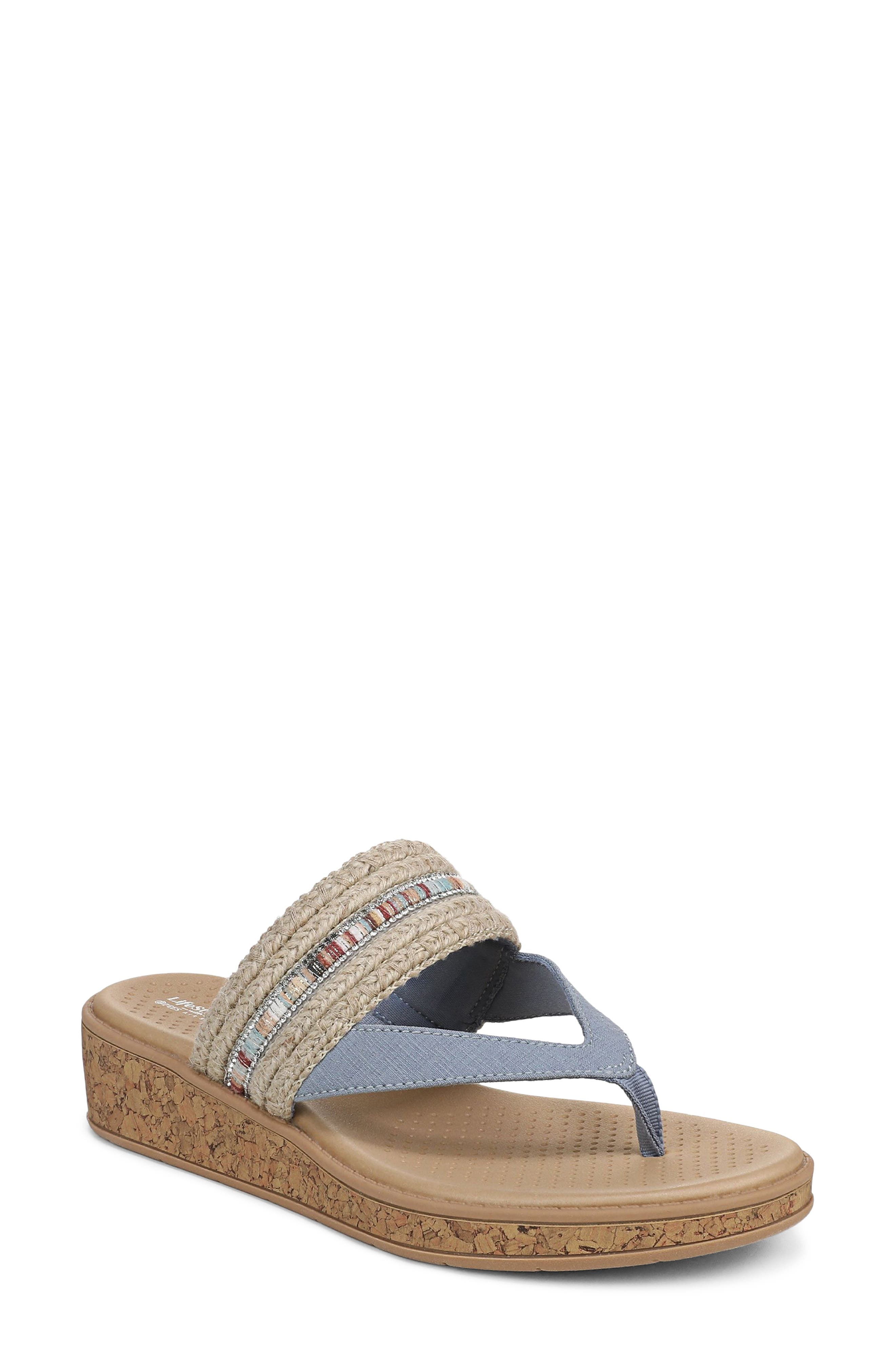  Natural Tan/ Blue Multi