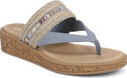 LifeStride Birdie Wedge Flip Flop