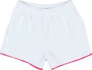 Florence Eiseman Terry Shorts With Pom Poms