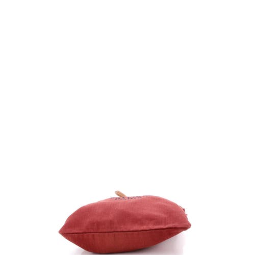 Pre-owned Hermes Hermes Aline Bag Toile Mm In Red