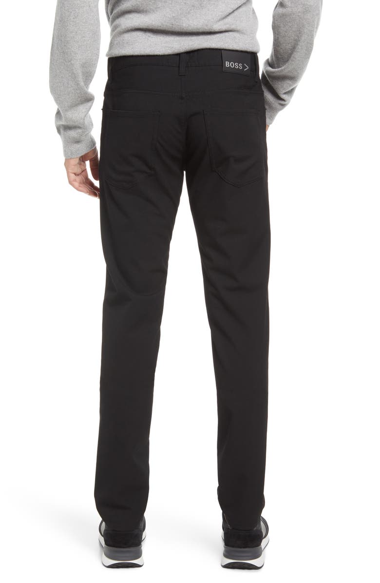 BOSS Delaware 5-Pocket Straight Leg Pants, Alternate, color,