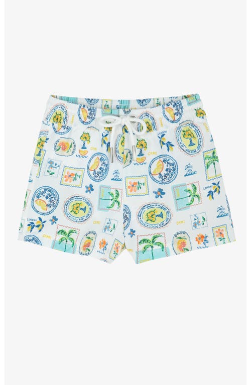Gottex Kids Capri Vibes Boys Swim Shorts In Multi