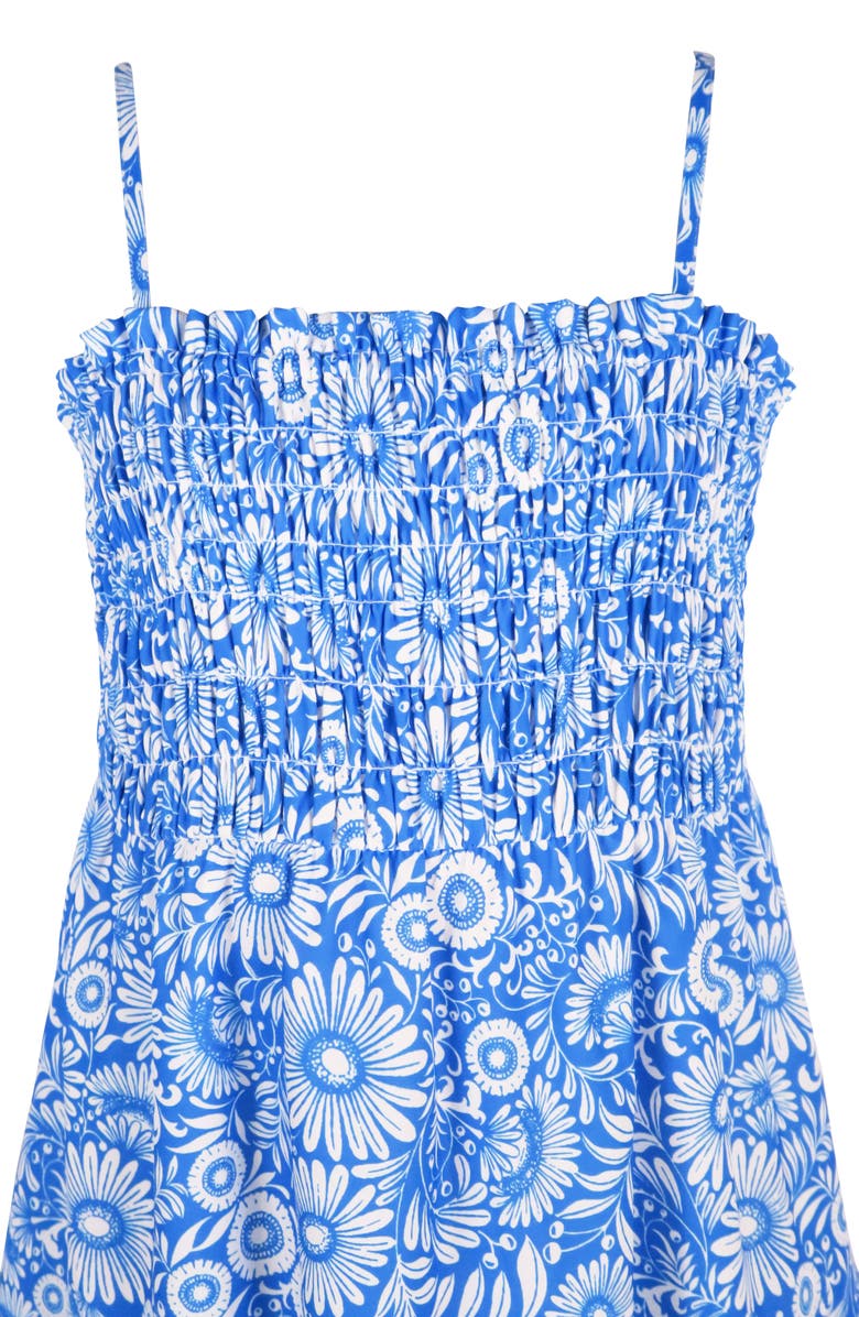 Zunie Kids' Smocked Tiered Dress, Alternate, color, 