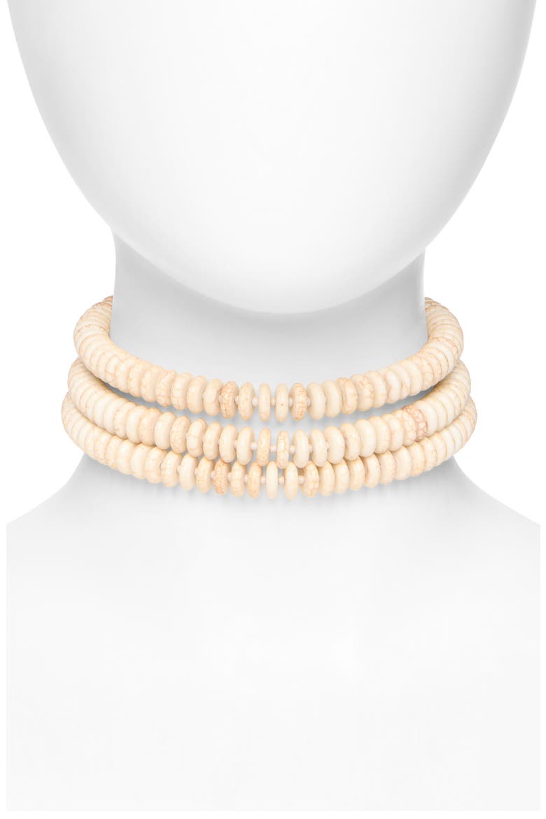 Diana Triple Row Choker, Main, color, MARBLE