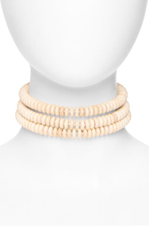 Diana Triple Row Choker