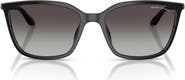 Armani Exchange 55mm Square Sunglasses