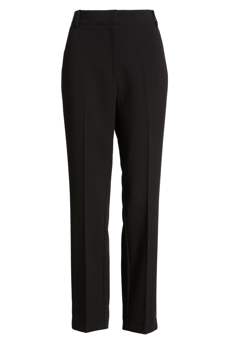 Stretch Twill Pants, Alternate, color, BLACK