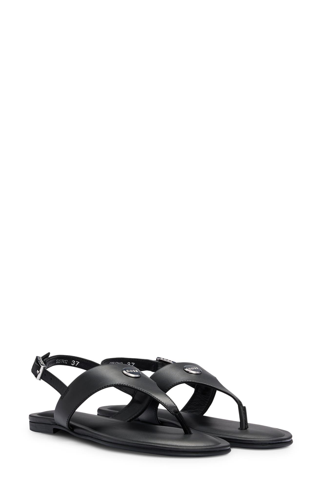 BOSS Millie Slingback Sandal, Main, color, Black