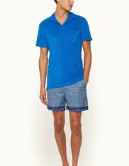 Orlebar Brown Terry Towelling Tailored Fit Towelling Polo Shirt