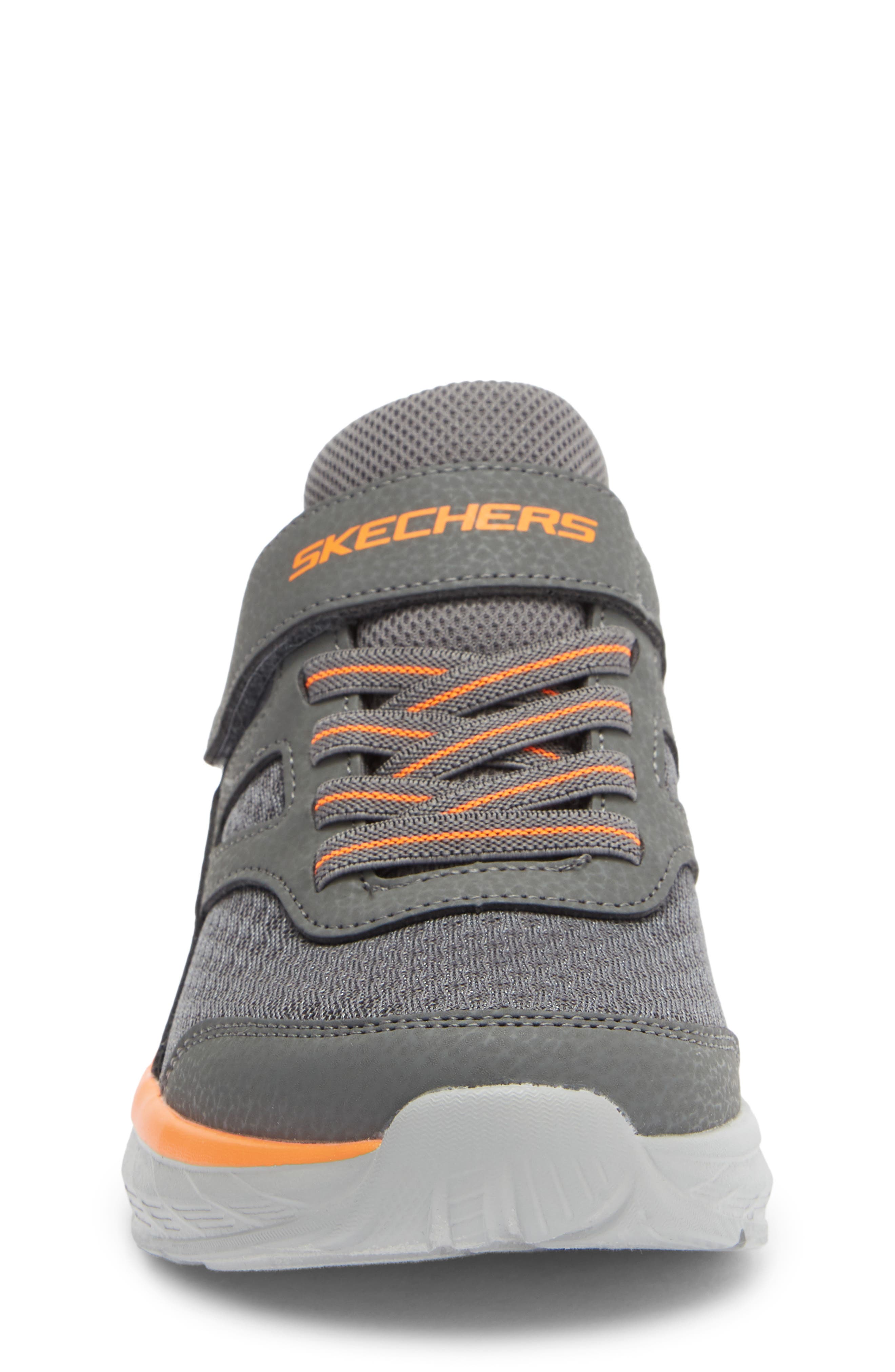 SKECHERS Boundless Sneaker, Alternate, color, Coal/Orange