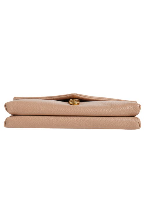 Rebecca Minkoff Megan Grained Leather East/west Crossbody Bag In Blushing