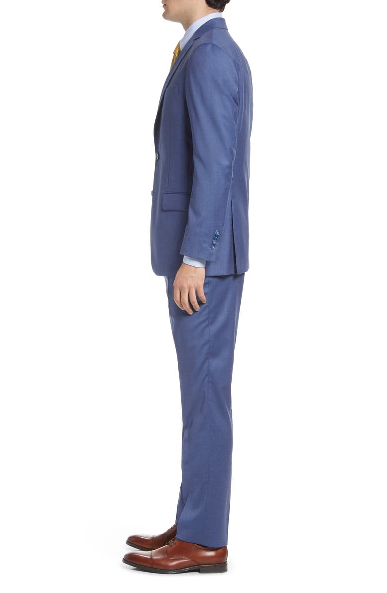 Hart Schaffner Marx New York Fit Soft Stretch Wool 2-Piece Suit, Alternate, color, 