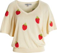 Wit & Wisdom V-Neck Batwing Sweater