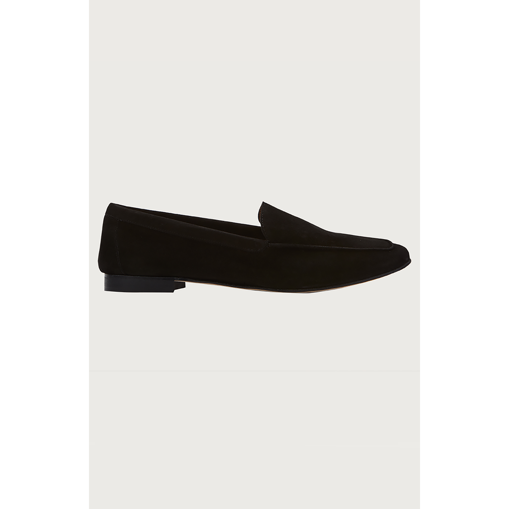 Andrea Carrano Shoes Mare Moccasins In Black