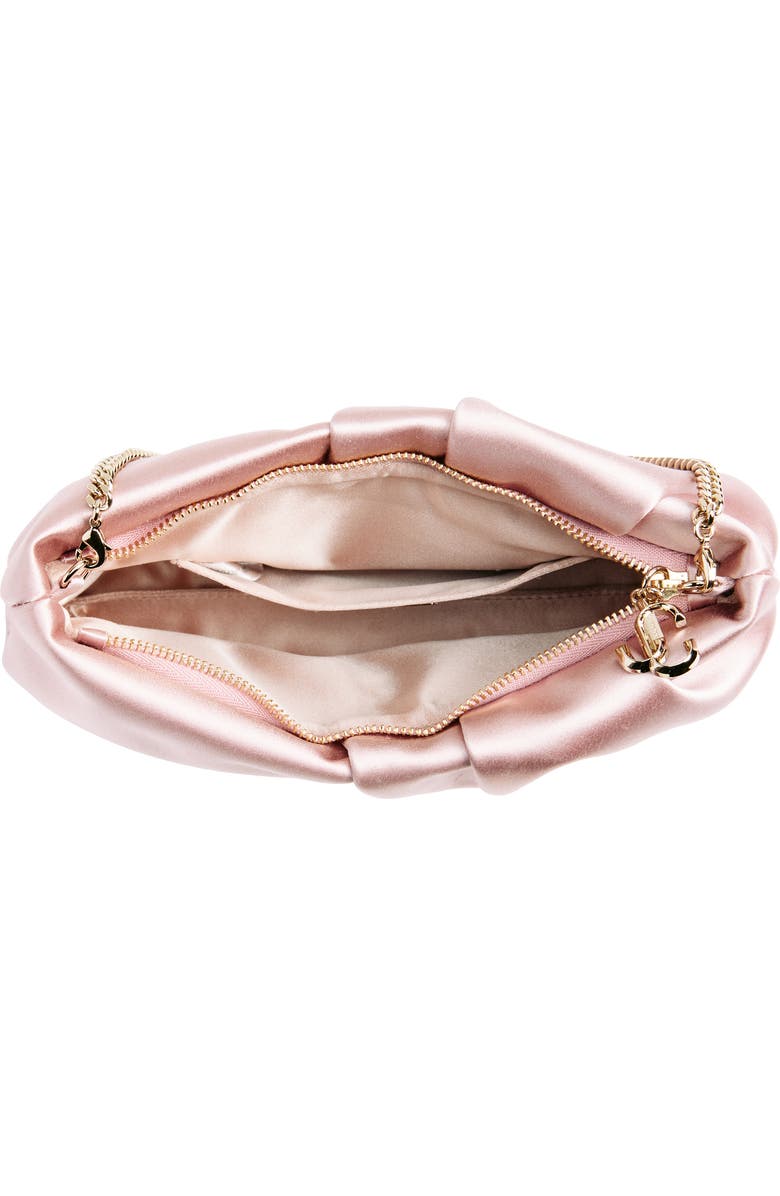 Jimmy Choo Bonny Satin Clutch, Alternate, color,