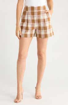 Veronica Beard Haina High Waist Shorts