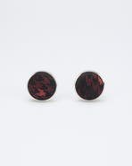 Knottery & Co Houndstooth Mosaic Silk Cufflinks