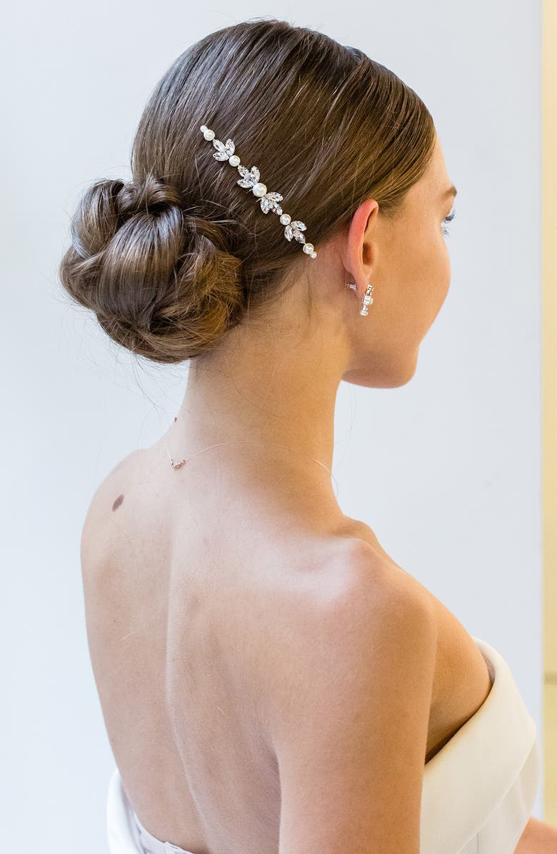 Brides & Hairpins ORENDA COMB IN SILVER, Alternate, color, 