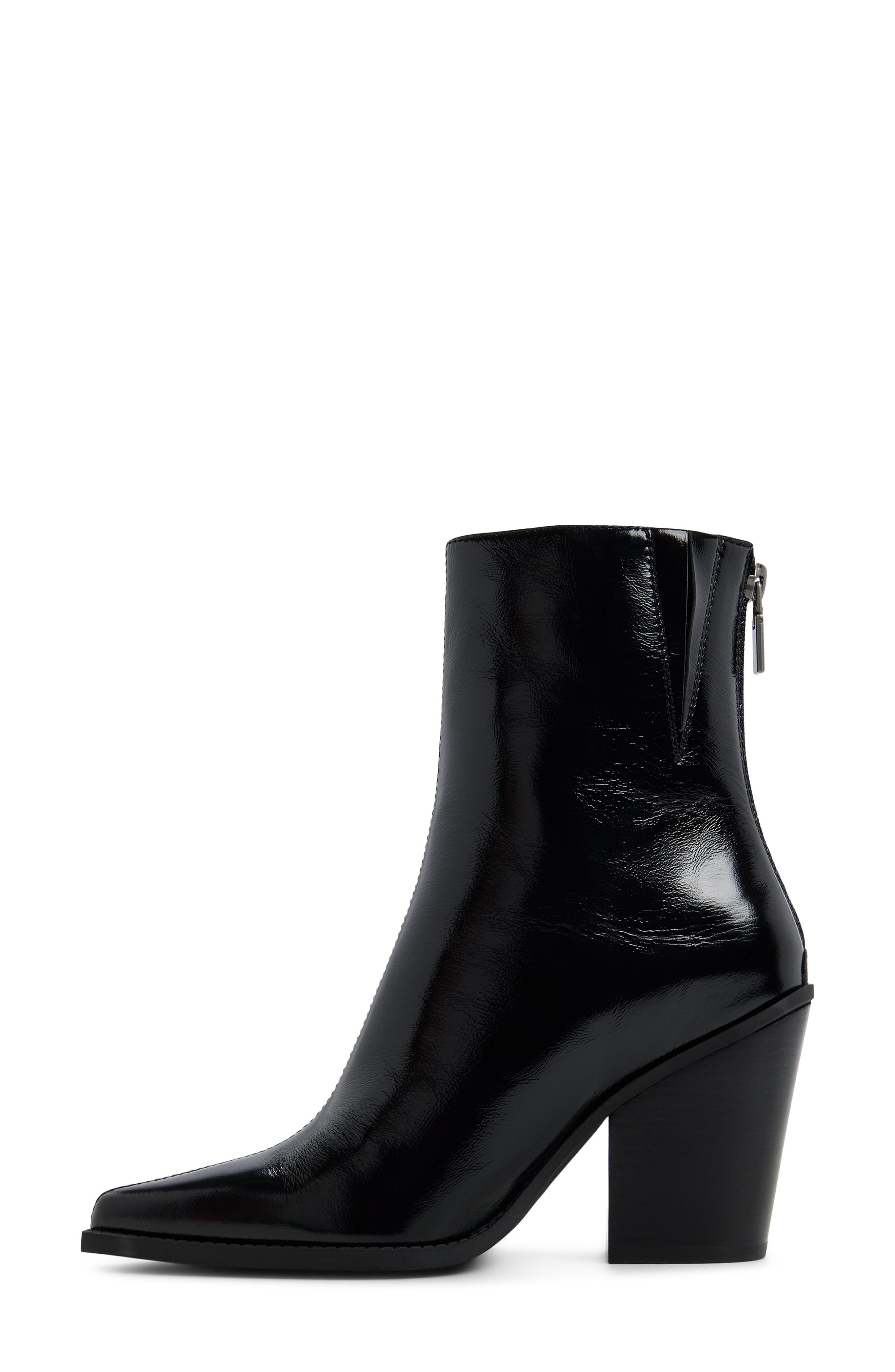 ALDO Norelle Ankle Boot, Alternate, color, Black