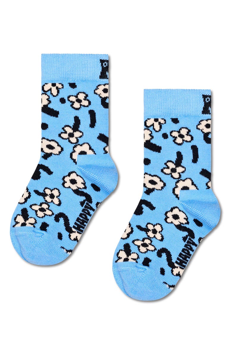 Happy Socks Kids' 3-Pack Assorted Socks & Glasses Set, Alternate, color, 