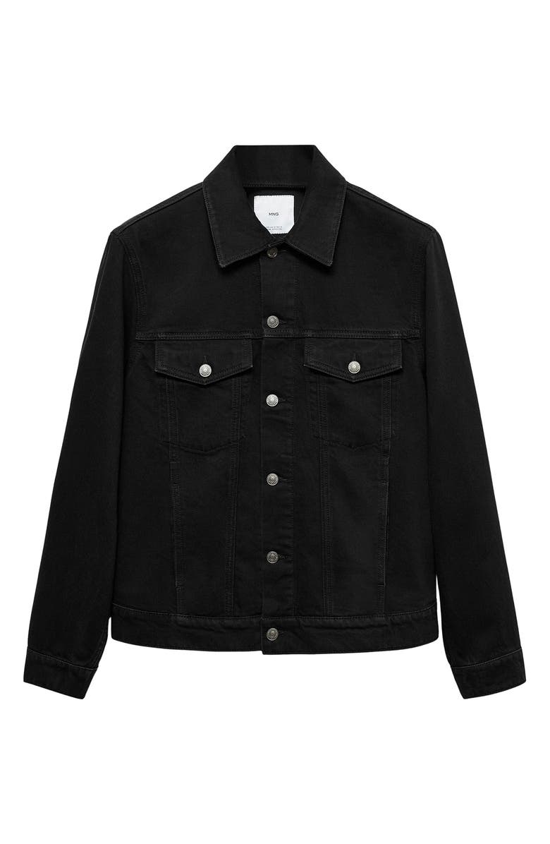 MANGO Denim Jacket, Alternate, color, 