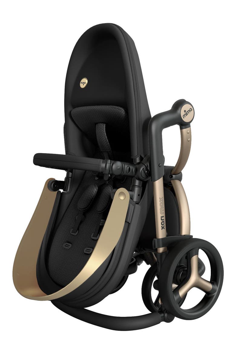 Xari MAX Black & Gold Special Edition Stroller, Alternate, color, BLACK & GOLD