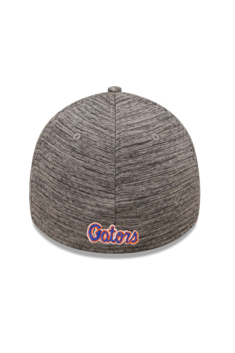 Men's New Era Heather Gray Florida Gators Essential 39THIRTY Flex Hat, Alternate, color, Heather Gray
