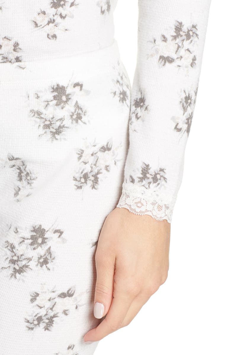 Something Navy Thermal PJs, Alternate, color,