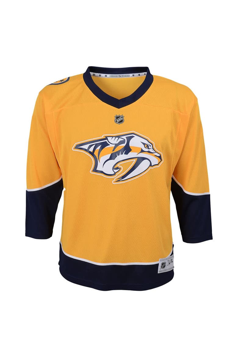 Preschool Steven Stamkos Gold Nashville Predators  Replica Player Jersey, Alternate, color, Gold