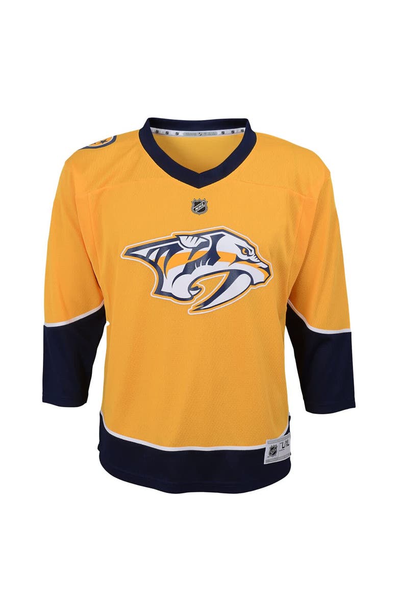 Outerstuff Preschool Steven Stamkos Gold Nashville Predators  Replica Player Jersey, Alternate, color, Gold