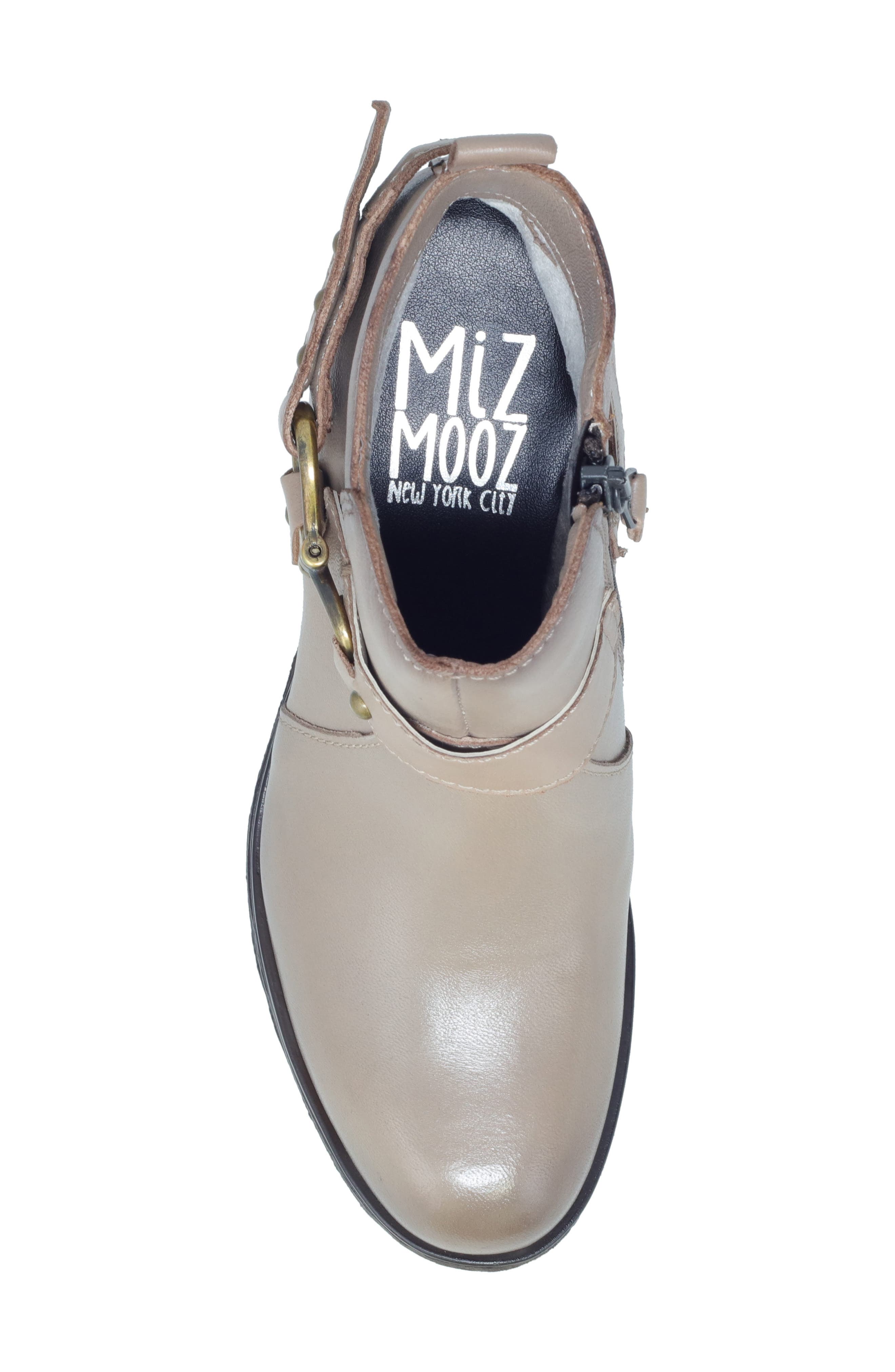 Miz Mooz Sydni Western Bootie, Alternate, color, Taupe