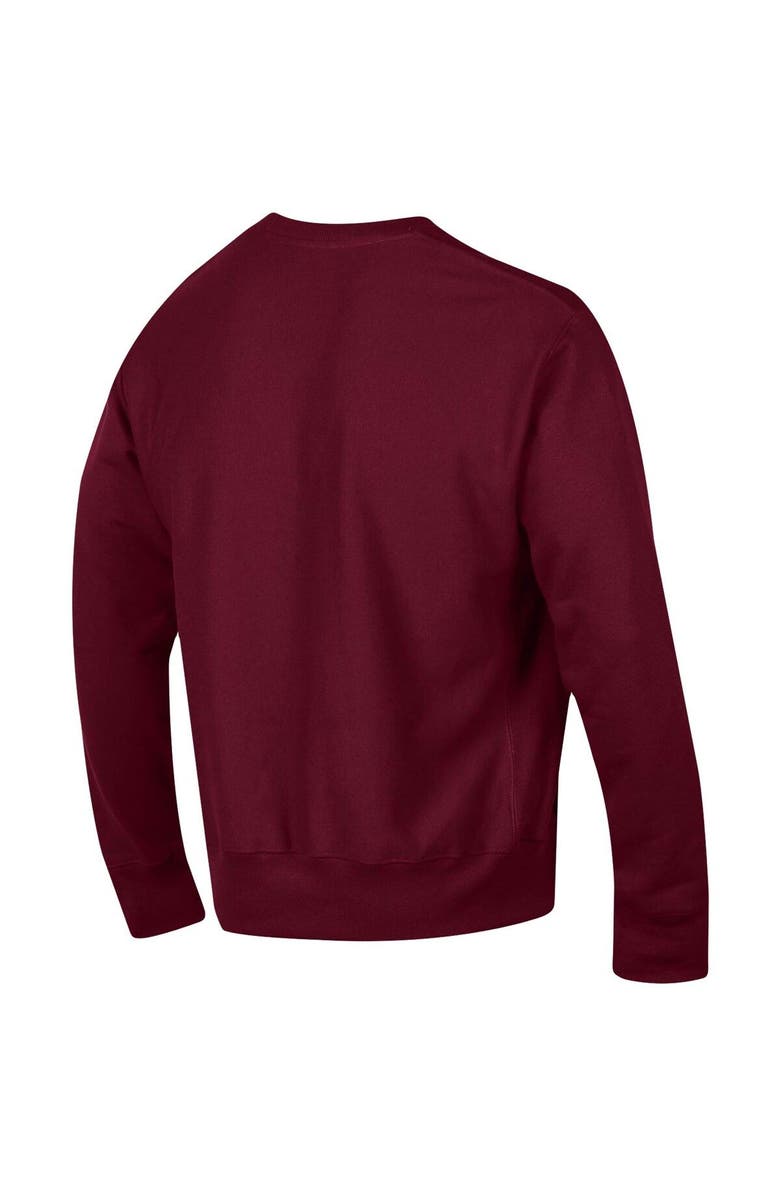 Champion Men's Champion Maroon Arizona State Sun Devils Arch Reverse Weave Pullover Sweatshirt, Alternate, color, 