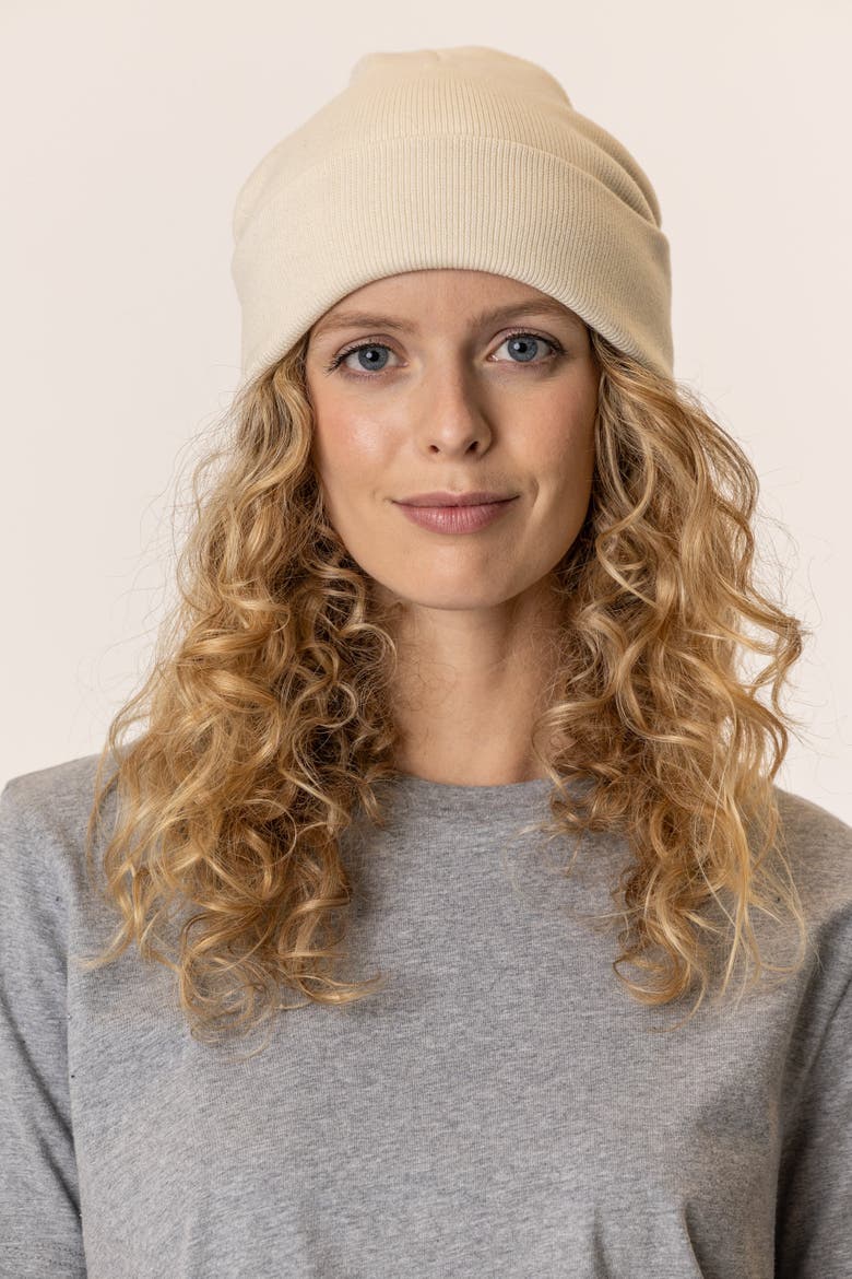Organic Cotton Beanies, Alternate, color, Natural
