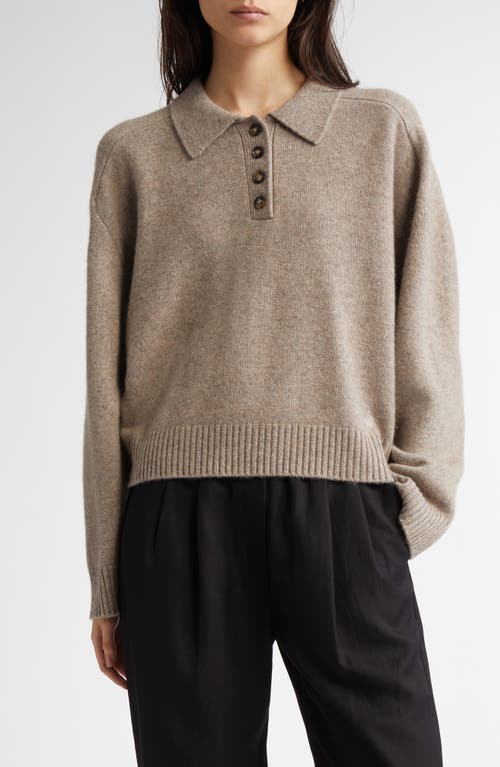 LOULOU STUDIO LOULOU DE SAISON HOMERE CASHMERE POLO SWEATER 