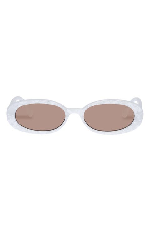 Outta Love 51mm Oval Sunglasses