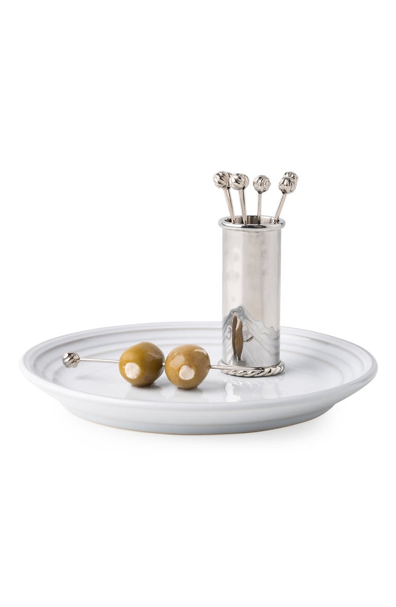 Juliska Graham Pick Holder, Alternate, color, Silver