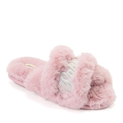 Fur Slide Slippers