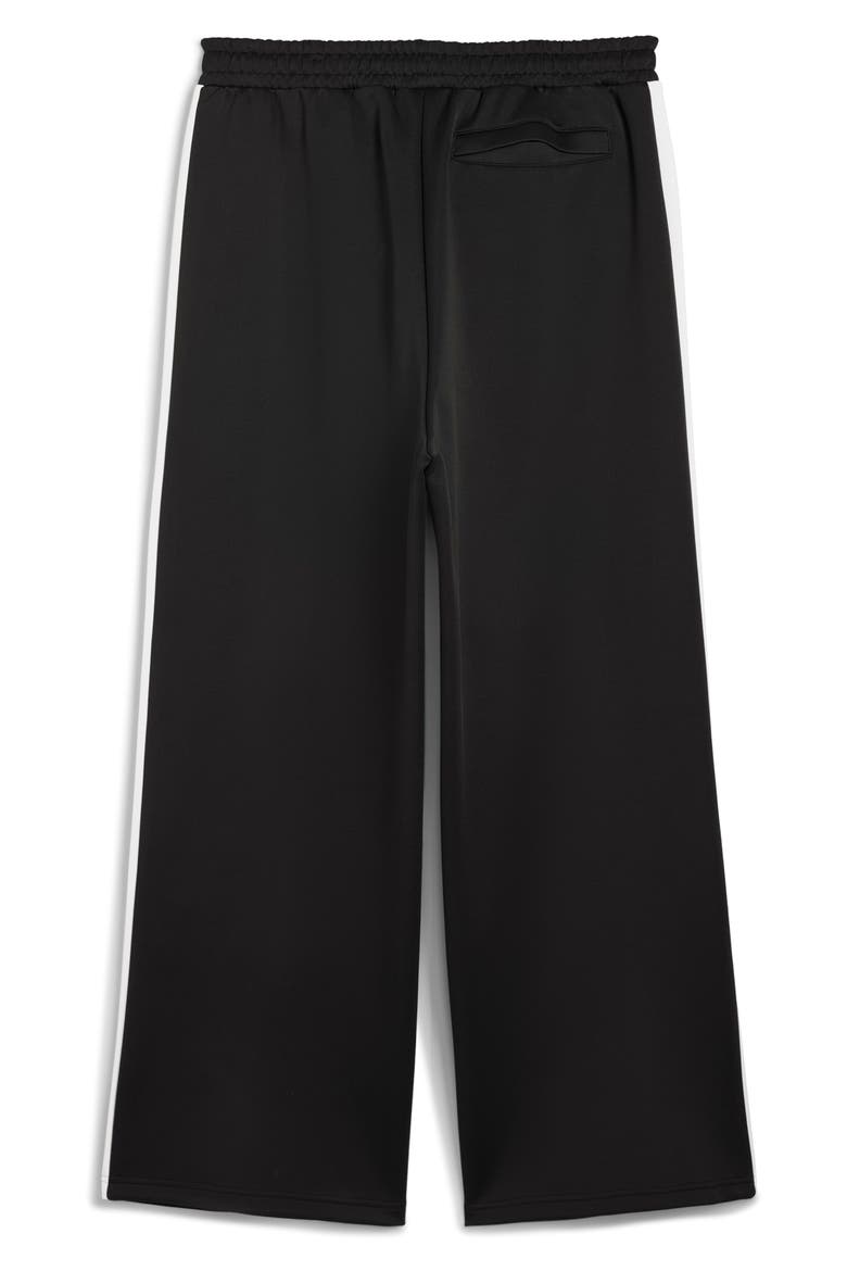 T7 Wide Leg Track Pants, Alternate, color, PUMA BLACK