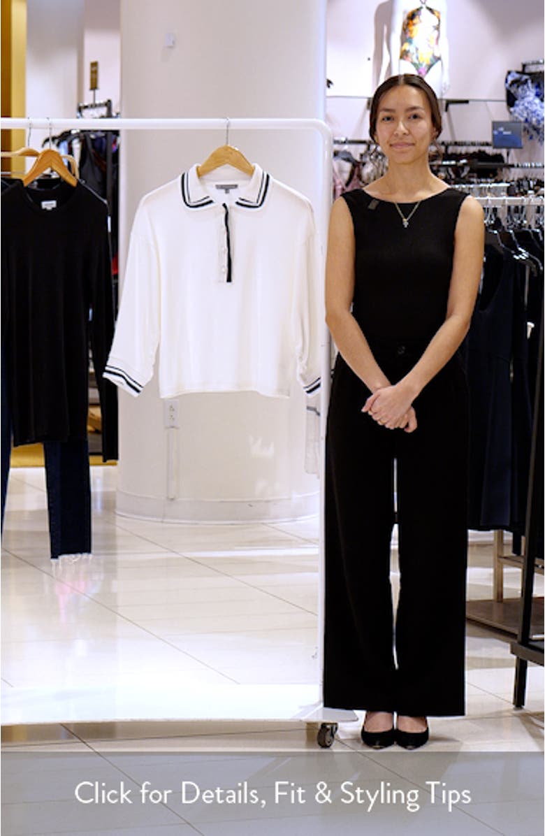 Crochet Stripe Top, sales video thumbnail