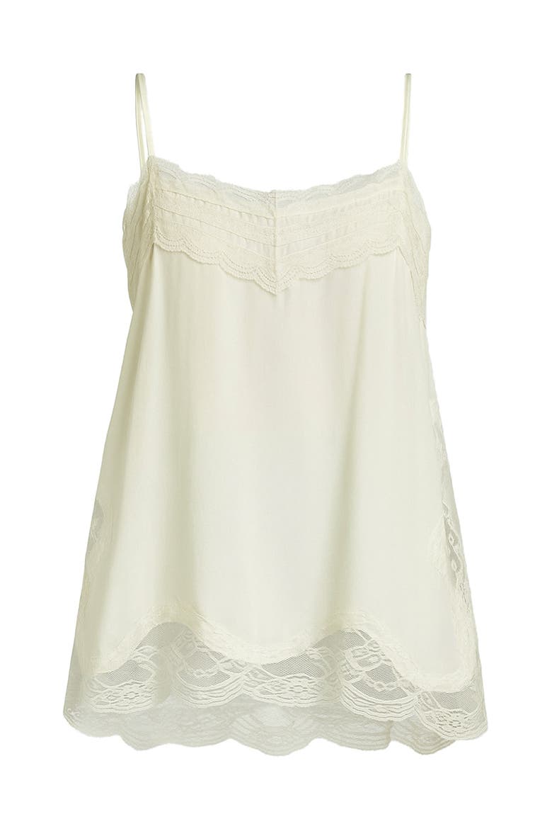 Thea Lace Camisole Top, Main, color, Broken White