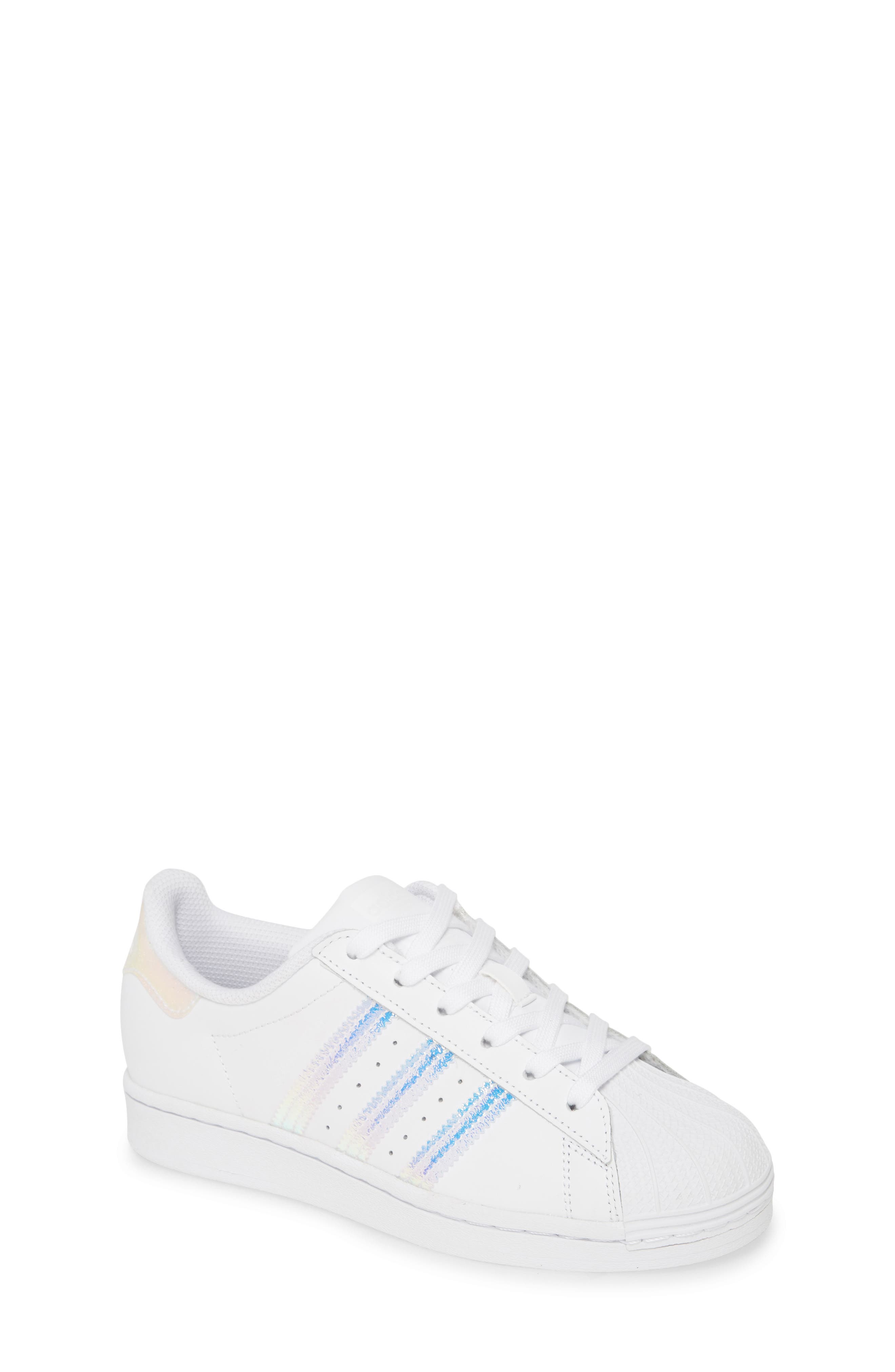 adidas Kids' Superstar Sneaker, Main, color, 