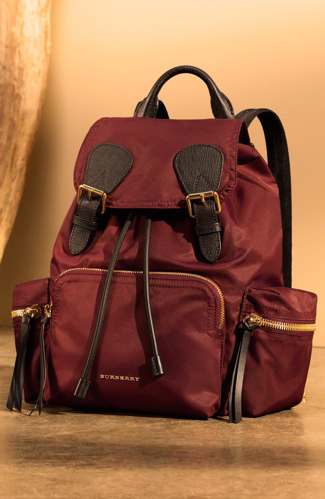 Burberry 'Medium Runway Rucksack' Nylon Backpack, Alternate, color, 