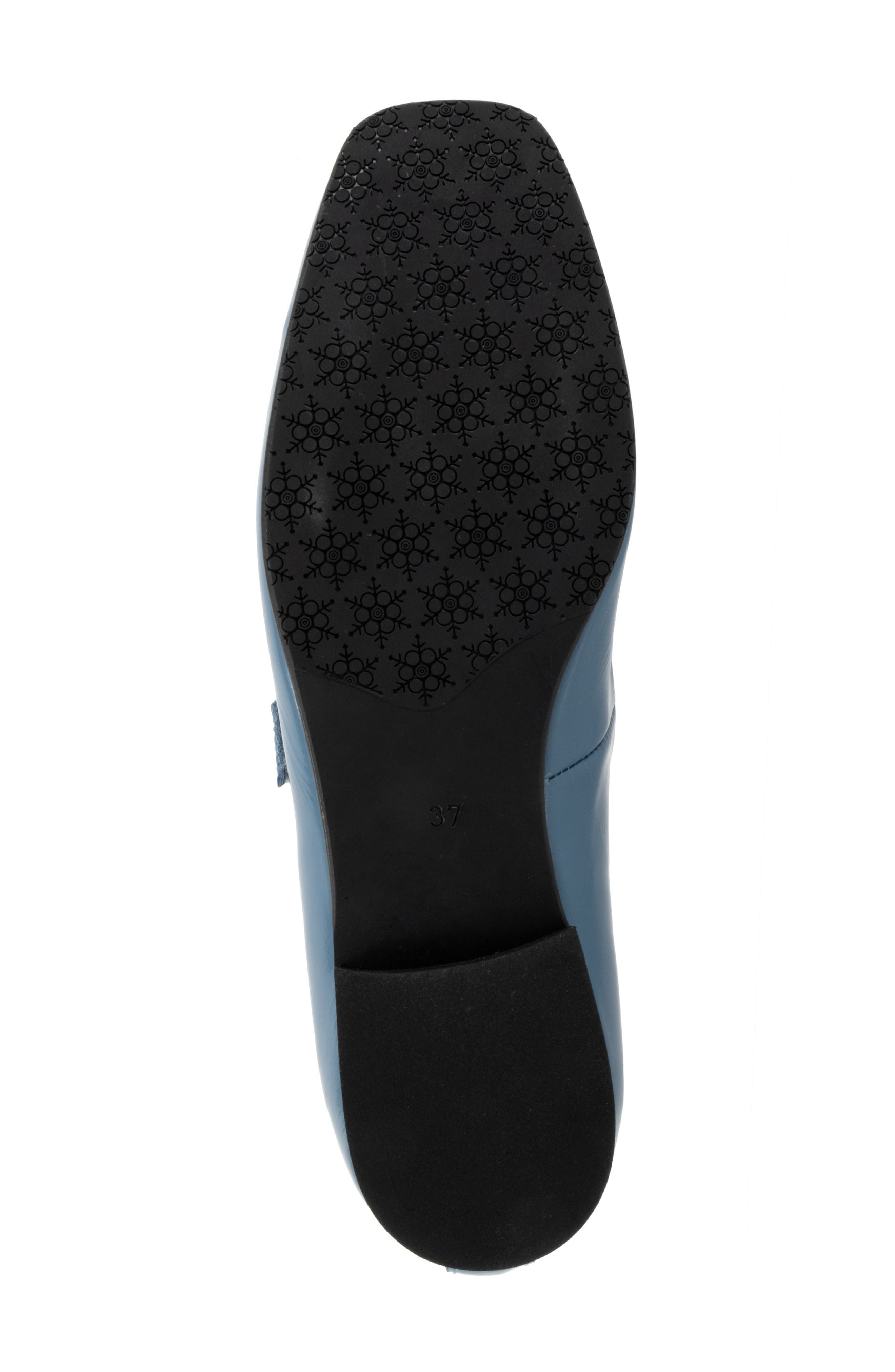 Bueno Eliana Mary Jane Flat, Alternate, color, Denim Patent