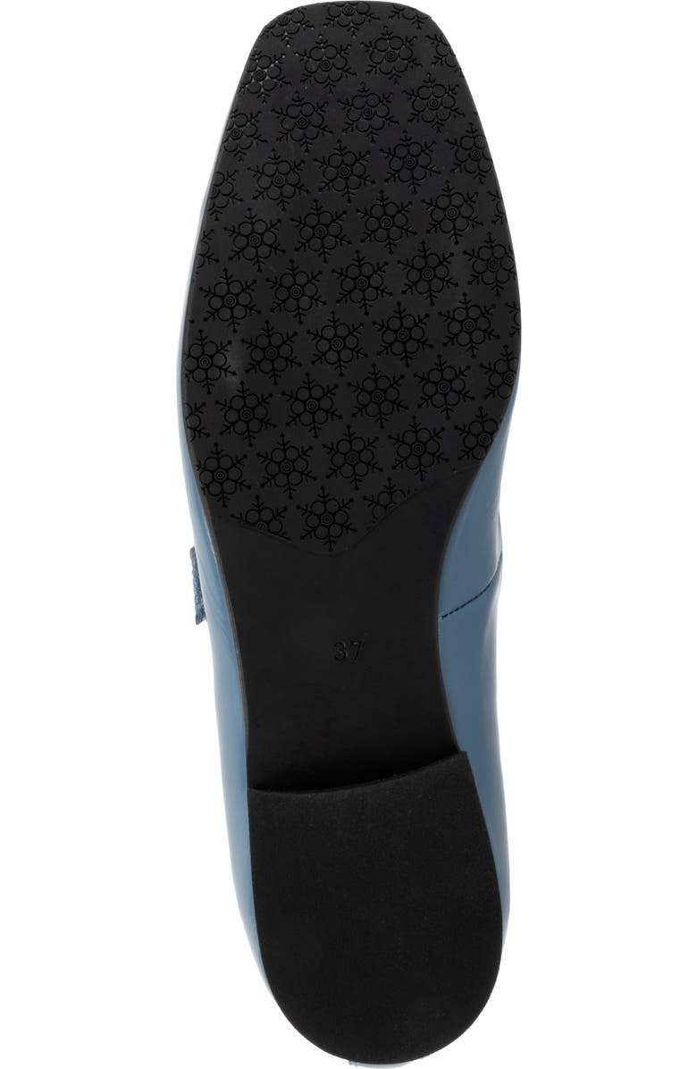 Bueno Eliana Mary Jane Flat, Alternate, color, Denim Patent