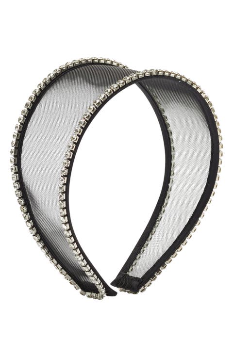 Ella Crystal Mesh Headband